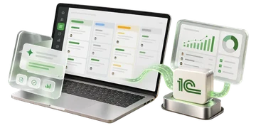 Что берут вместе с ИИ в CRM — предметная композиция для Спросите по делу. Решение — за человеком