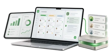 Что берут вместе с внедрением CRM — предметная композиция для От задачи команды. К рабочему запуску